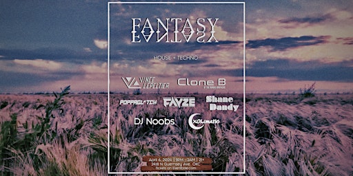 Imagen principal de Fantasy - House & Techno - Uptown 23rd