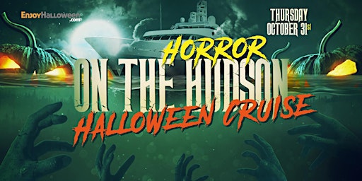 Immagine principale di Horror on the Hudson Halloween Night Party Cruise New York City 