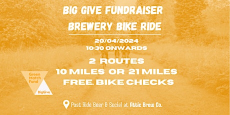 ecobirmingham's Big Give Fundraiser – Brewery Bike Ride