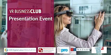 Hauptbild für VR Business Club Presentation-Event: SparX Industrie 4.0 & SparX Digitaler Mittelstand