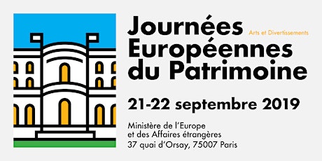 Journées du Patrimoine - Ministère de l'Europe et des Affaires étrangères  primärbild