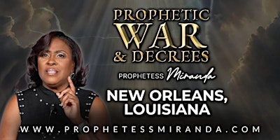 Register Today at ProphetessMiranda.com! primary image
