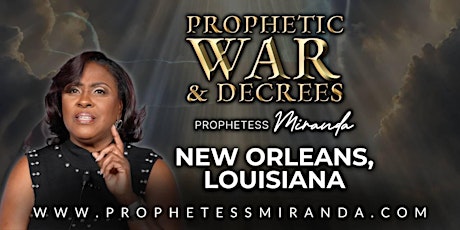 Register Today at ProphetessMiranda.com!