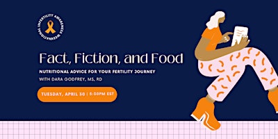 Primaire afbeelding van Fact, Fiction, & Food: Nutritional Advice For Your Fertility Journey