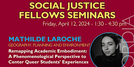 Social Justice Graduate Fellows Seminar