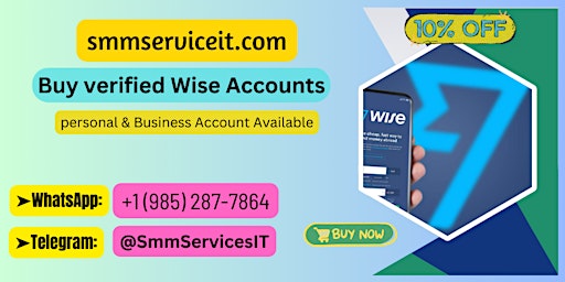 Top 3 Sites to Buy Verified Wise Accounts (Personal & Business) primary image