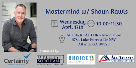 April - Mastermind with Shaun Rawls