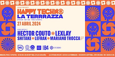 *OPENING PARTY* HappyTechno Open Air / Daytime with Hector Couto, Lexlay primary image
