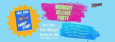 Primaire afbeelding van Emily Henry Midnight Release Book Party