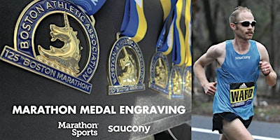 Immagine principale di 2024 Boston Finisher Medal Engraving with Jared Ward 