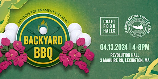 Primaire afbeelding van Backyard BBQ at Revolution Hall - Masters Weekend Celebration