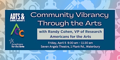 Imagem principal do evento Community Vibrancy Through the Arts