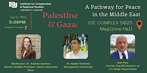 Immagine principale di Palestine, Gaza, and a Pathway for Peace in the Middle East 