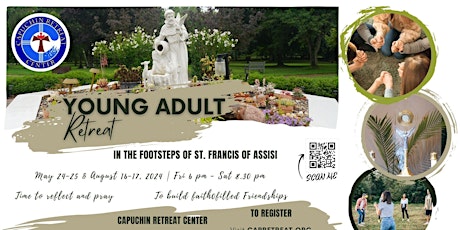 Young Adult Retreat: "In the Footsteps of St. Francis of Assisi" primary image