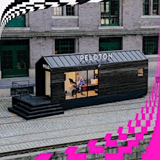 Peloton Tiny House auf der Berliner Halbmarathon Expo