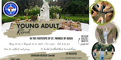 Imagem principal de Young Adult Retreat: "In the Footsteps of St. Francis of Assisi"