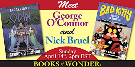 Meet George O'Connor & Nick Bruel!