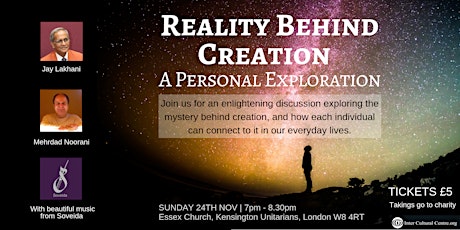 Reality Behind Creation : A Personal Exploration primary image