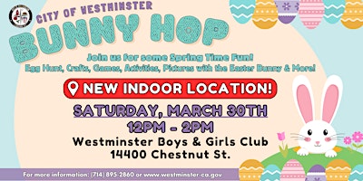 Bunny Hop (NEW Indoor Location) primary image