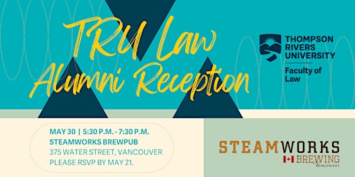 Primaire afbeelding van TRU Law Vancouver 2024 Alumni Reception