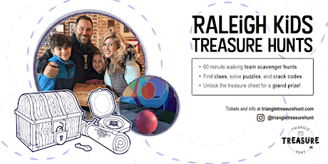 Raleigh Kids Treasure Hunt - Walking Team Scavenger Hunt!
