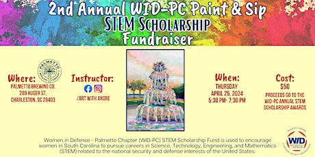 2nd Annual WID-PC Paint & Sip STEM Scholarship Fundraiser