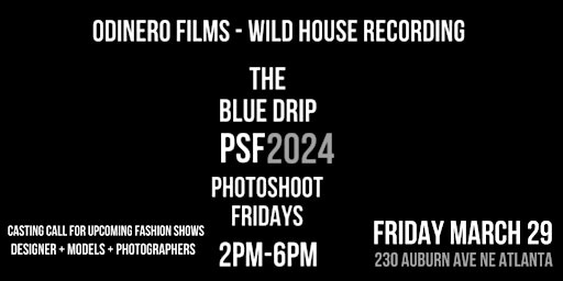 Imagem principal do evento PSF: Photoshoot Friday & Casting Call
