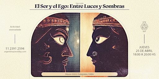 TALLER EL SER Y EL EGO: Entre luces y sombras primary image