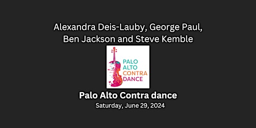 Imagem principal do evento Contra dance with Alexandra, George, Ben & Steve
