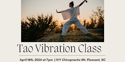Primaire afbeelding van Tao Vibration Class Hosted at IVY