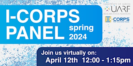 I-Corps 2024  Panel
