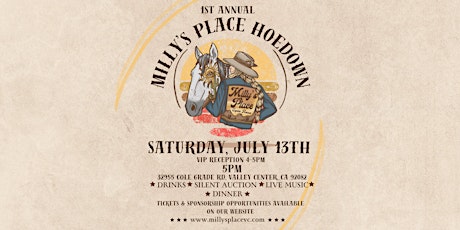 1st Annual Milly's Place Hoedown