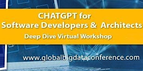 Imagem principal de ChatGPT for Software Developers & Architects - Deep Dive  Webinar  (Free)