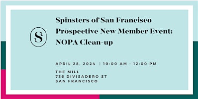 Primaire afbeelding van SOSF Prospective New Member Event: NOPA Clean-Up