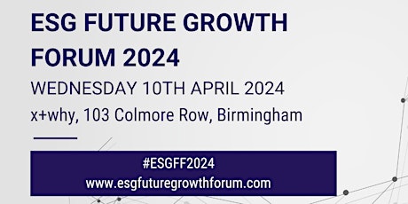 ESG Future Growth Forum 2024