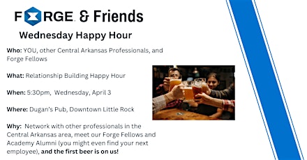 Forge & Friends Happy Hour
