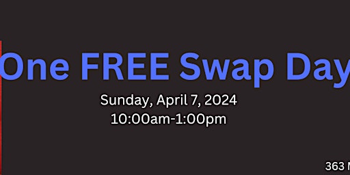 Hauptbild für One Free Swap Day