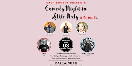 Comedy Night in Little Italy