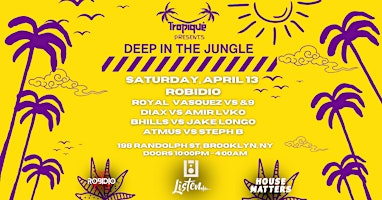 Imagem principal do evento Tropique presents Deep in the Jungle  - Latin Tech House Party