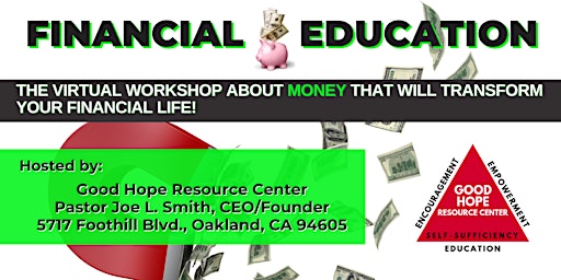 Hauptbild für Financial Education 101 (GHRC) - 4/25/2024