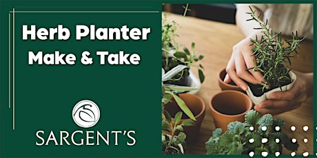 Herb Planter Make & Take