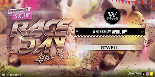 Primaire afbeelding van Wynwood Presents: The Student Raceday Afterparty @ The Well Complex