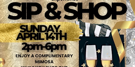 Shop and Sip an Exclusive Pop up Shop Experience