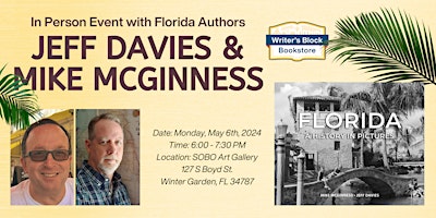 Imagen principal de In Person Event with Florida Authors Jeff Davies & Mike McGinness