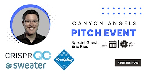 Imagen principal de Canyon Angels April 2024 Pitch Event