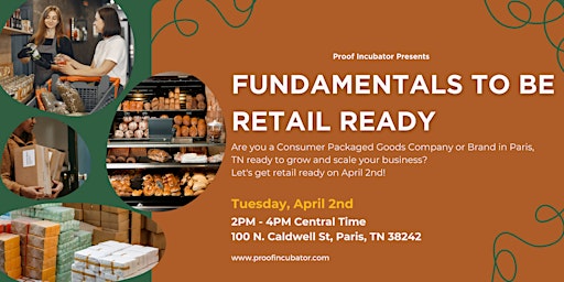 Hauptbild für Fundamentals to be Retail Ready (Paris, TN)