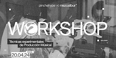 Workshop: Técnicas experimentales de producción musical primary image