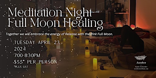 Immagine principale di Meditation Night - Full Moon Healing 
