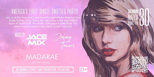 America’s first Single Swifties Party! primary image