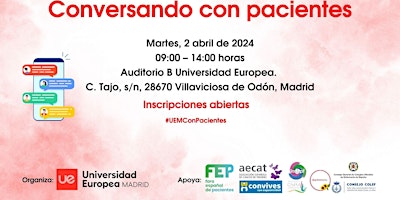 Imagen principal de Jornadas "Conversando con pacientes"